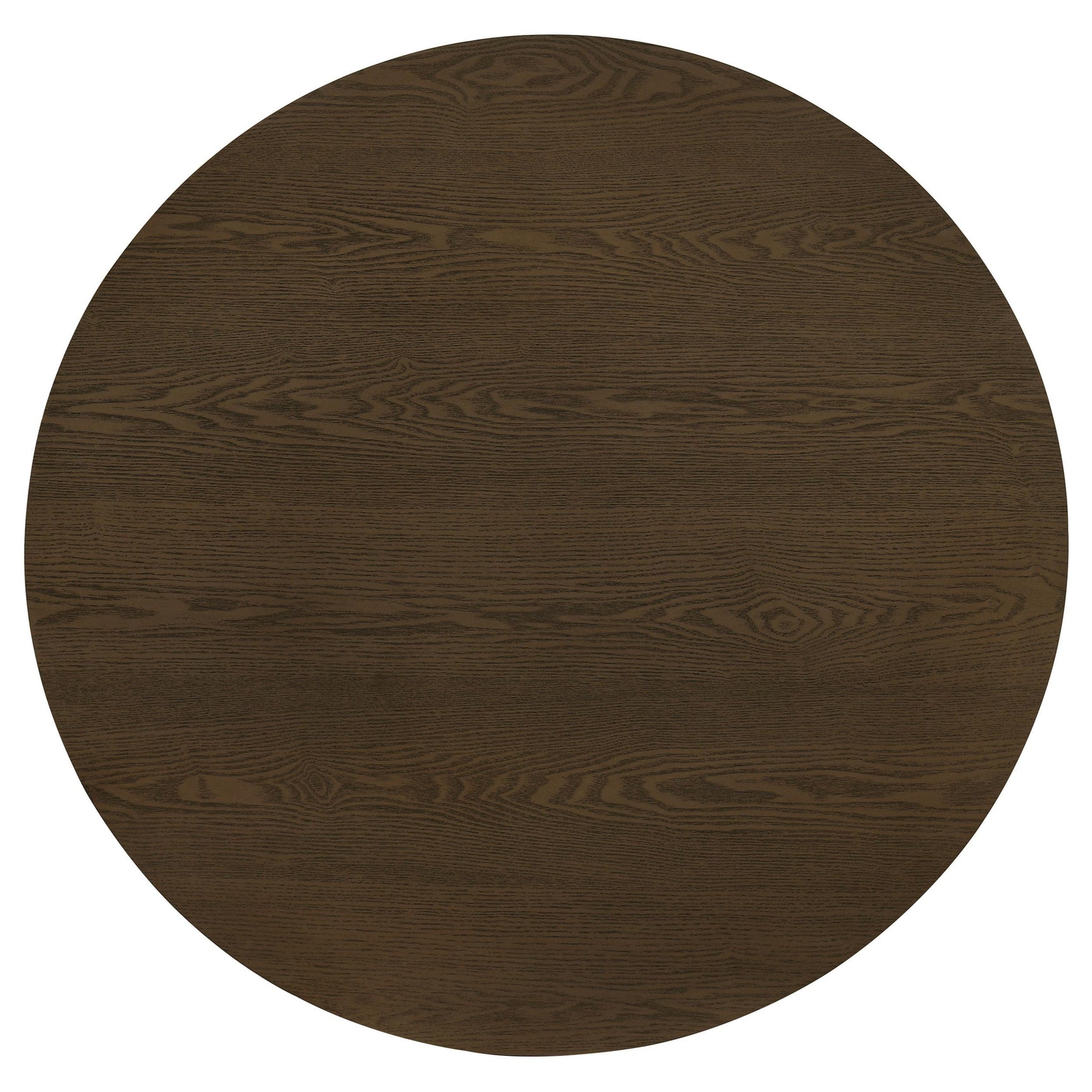 Hamlyn 3-piece Round Fluted Coffee and End Table Set Walnut