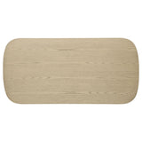 Kailani 3-piece Coastal Coffee and End Table Set Beige Oak