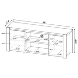 Laurelton 3-piece Entertainment Center TV Stand Light Oak