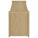 Laurelton 60-inch 2-door TV Stand Media Console Light Oak