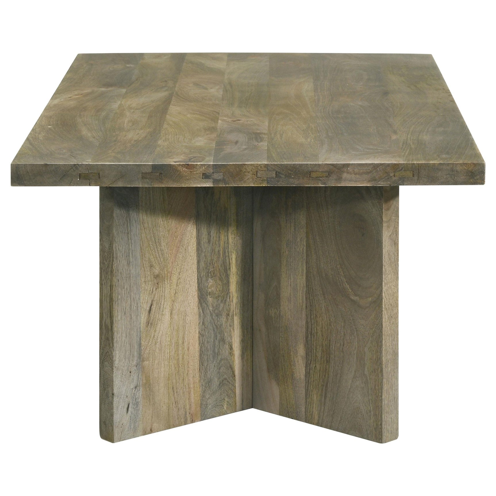 Andando 2-piece Coffee and End Table Set Mango Brown