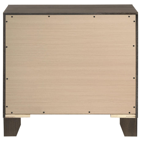 Farre Dark Brown 2-Drawer Nightstand — product image 7