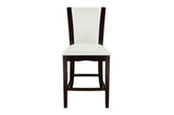 Daisy Round Dark Cherry Counter Height Set