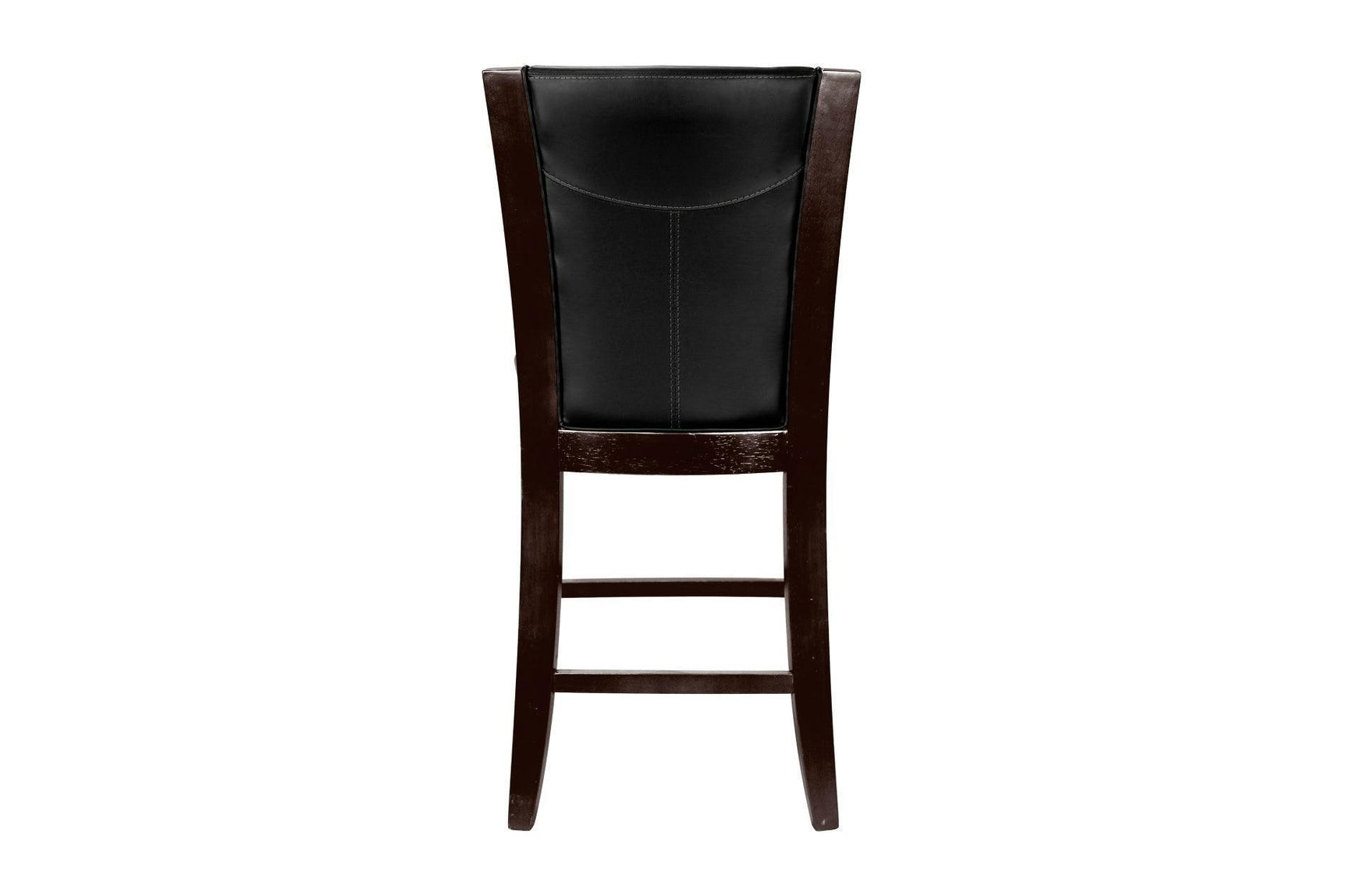 Daisy Round Dark Cherry Counter Height Set