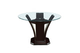 Daisy Round Dark Cherry Dining Room Set