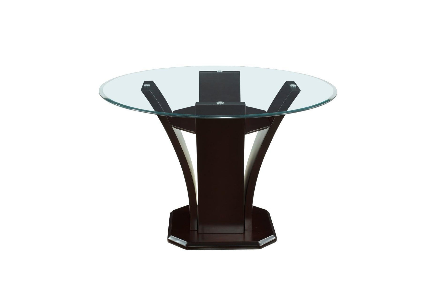 Daisy Round Dark Cherry Dining Room Set
