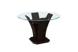 Daisy Round Dark Cherry Dining Room Set