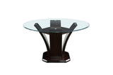 Daisy Round White Cherry Dining Room Set
