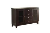 Daisy Round Dark Cherry Counter Height Set