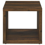 Frisco 2-piece Coffee and End Table Set Dark Pine