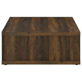 Frisco 3-piece Coffee and End Table Set Dark Pine