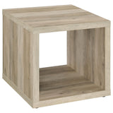 Frisco 2-piece Coffee and End Table Set Distressed Pine