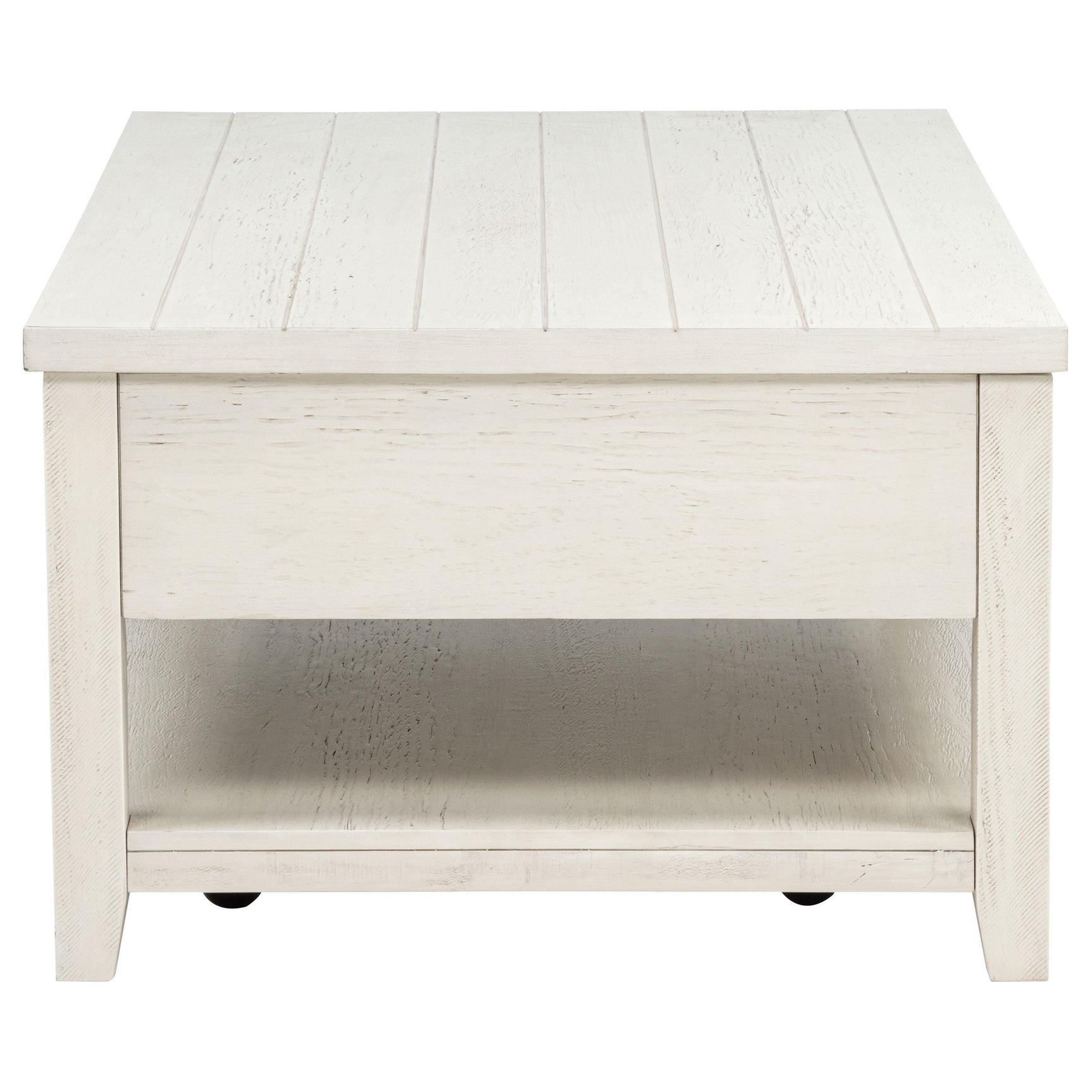 Payne 48-inch Mobile Lift Top Coffee Table Distressed White