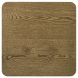 Castlewood Engineered Wood Accent Side End Table Brown Oak