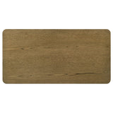 Castlewood Engineered Wood Cocktail Coffee Table Brown Oak