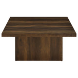 Devar 3-piece Square Coffee and End Table Set Dark Pine