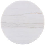 Jason 3-piece Round White Marble Coffee Table Set Greige