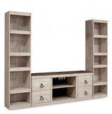 Willowton Whitewash 3-Piece Entertainment Center — product image 2