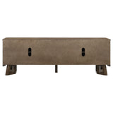 Trotter 71-inch 4-Door Wood TV Stand Media Console Brown