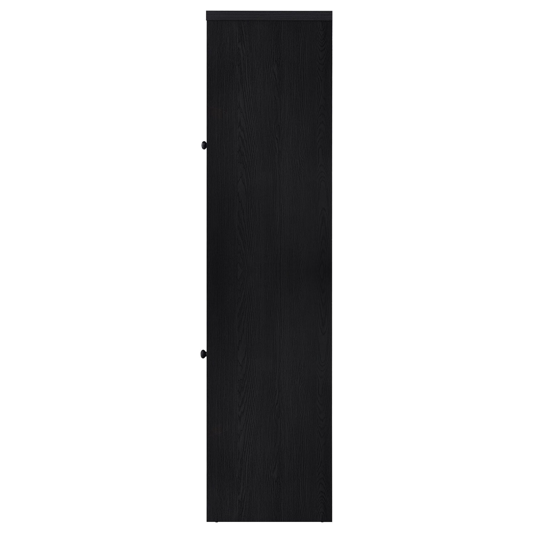 Denison 3-piece Entertainment Center 79-inch TV Stand Black
