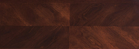 Dempsey Modern Chairside Table, Sturdy Steel Frame With a Rich, Dark Wood-Grain Finish - Ella Furniture