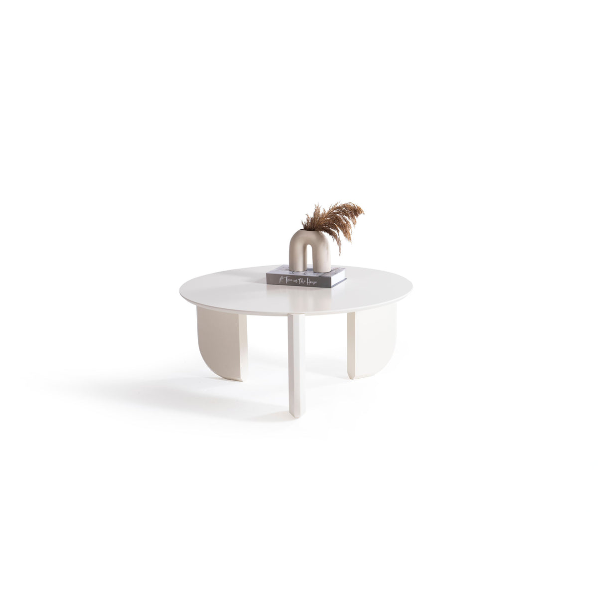 Olena Cream 3-Piece Coffee Table Set