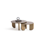 Olena Gold 3-Piece Coffee Table Set