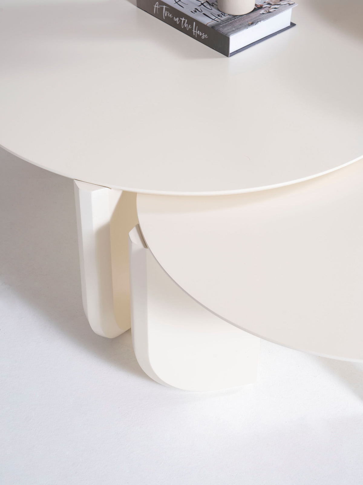 Olena Cream 3-Piece Coffee Table Set