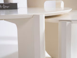 Olena Cream 3-Piece Coffee Table Set