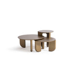 Olena Gold 3-Piece Coffee Table Set
