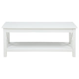 Skyview 3-piece Rectangular Lift Top Coffee Table Set White