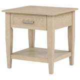 Lindenton 1-drawer Wood Occasional Side End Table Blonde