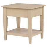 Lindenton 1-drawer Wood Occasional Side End Table Blonde