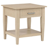 Lindenton 3-piece Wood Lift-Top Coffee and End Table Set Blonde