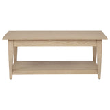 Lindenton 3-piece Wood Lift-Top Coffee and End Table Set Blonde