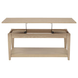 Lindenton Lift-Top Occasional Cocktail Coffee Table Blonde