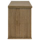 Adina 70-inch TV Stand Media Console Distressed Light Brown
