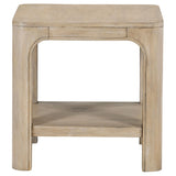 Solano 2-piece Square Coffee Table Set Weathered Mango