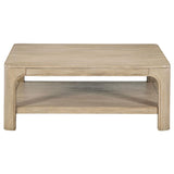 Solano 2-piece Square Coffee Table Set Weathered Mango