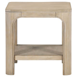 Solano 3-piece Square Coffee Table Set Weathered Mango