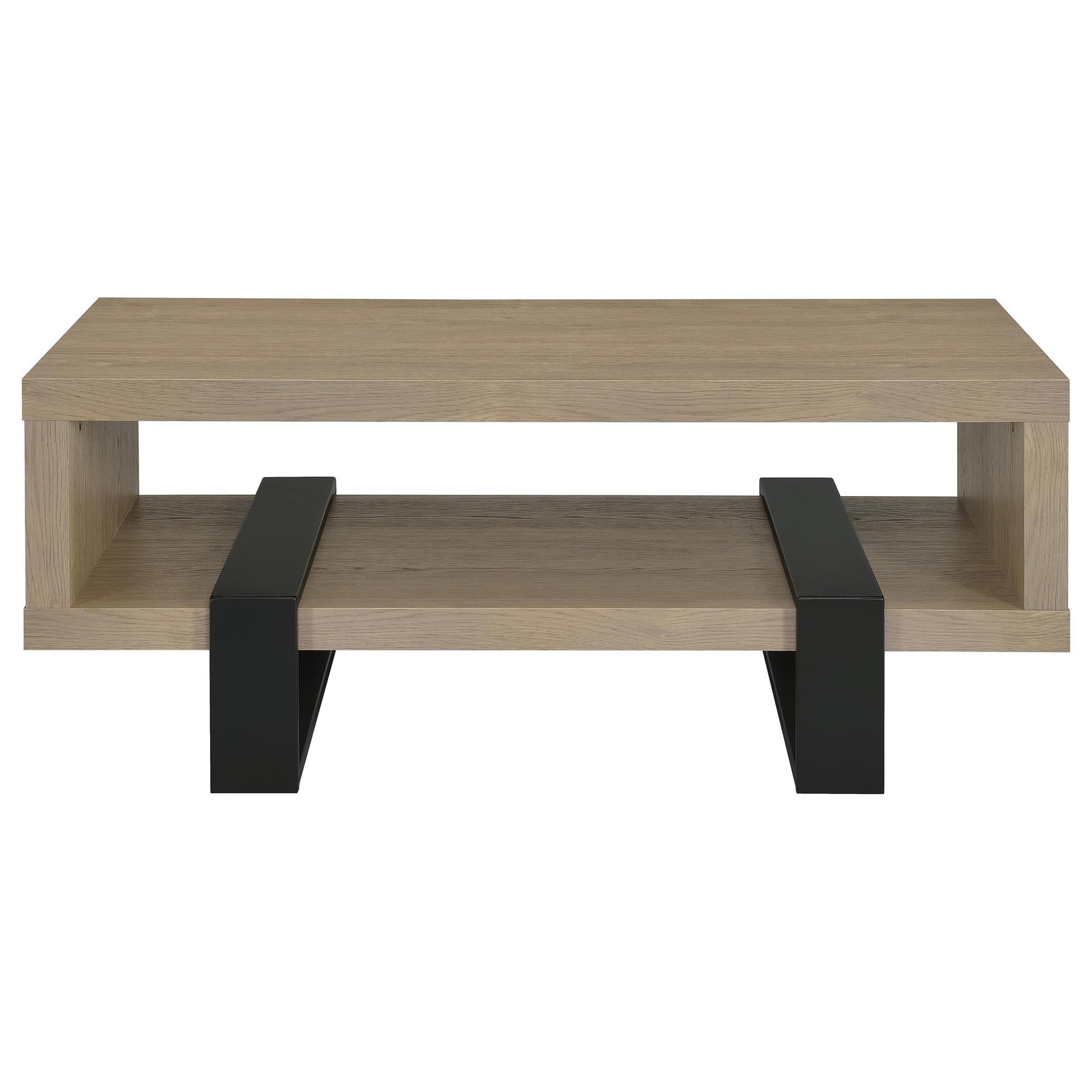 Dinard Engineered Wood Cocktail Coffee Table Latte