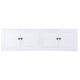 Laughlin 3-Piece Entertainment Center TV Stand White