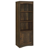 Laughlin 3-Piece Entertainment Center TV Stand Dark Pine