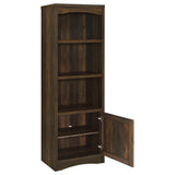 Laughlin 3-Piece Entertainment Center TV Stand Dark Pine