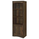 Laughlin 3-Piece Entertainment Center TV Stand Dark Pine