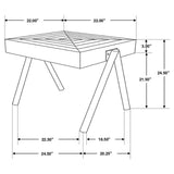 Avery 3-piece Solid Mango Coffee and End Table Set Natural