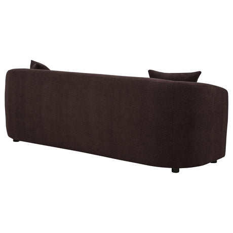 Delroy 3-Seat Stationary Sofa in Aubergine Polyester — product image 6