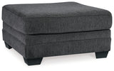 Tracling Slate 3-Piece Sectional with Ottoman
