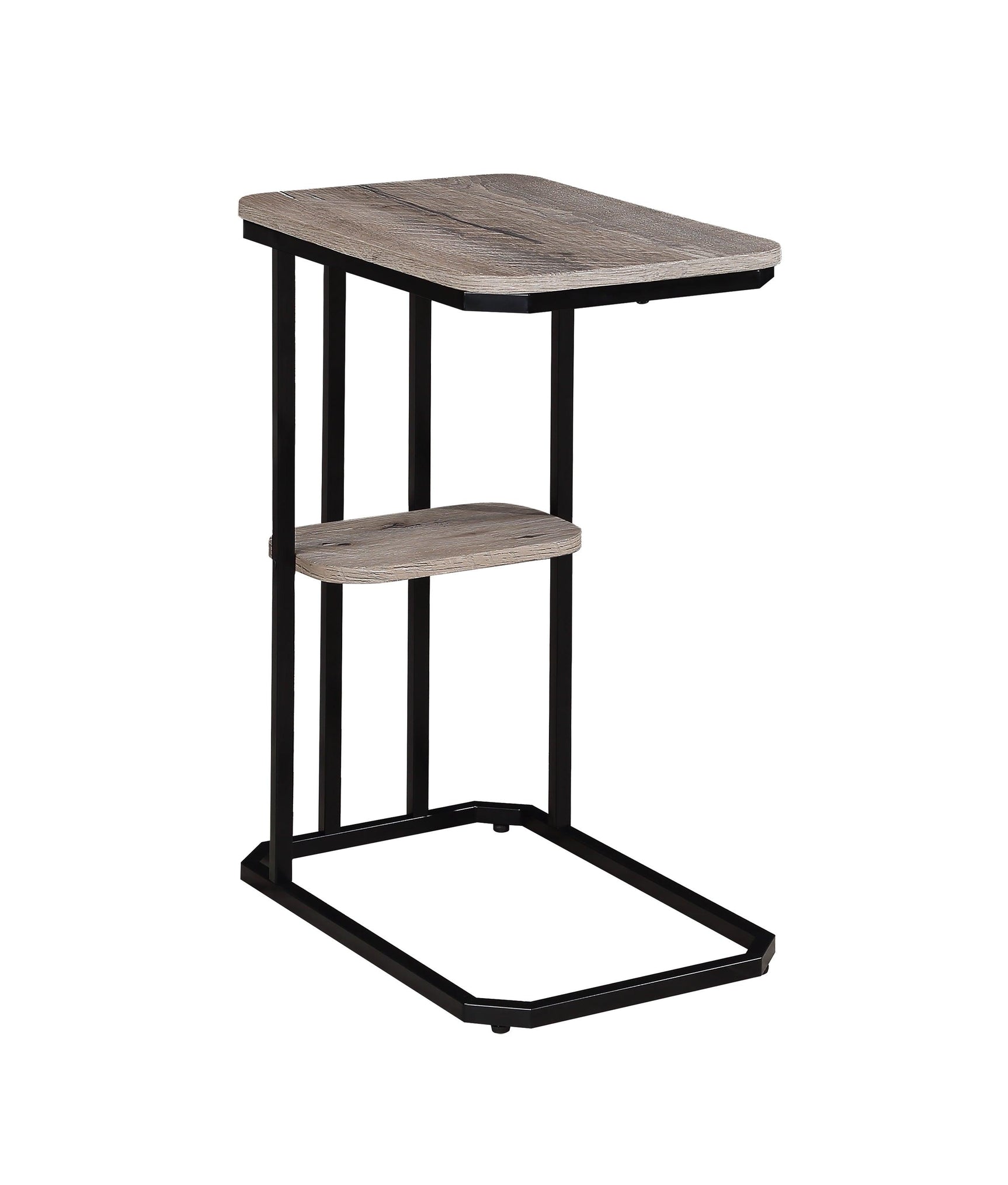 Ida Weathered Gray Side Table