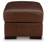 Brogliano Canyon Leather Ottoman